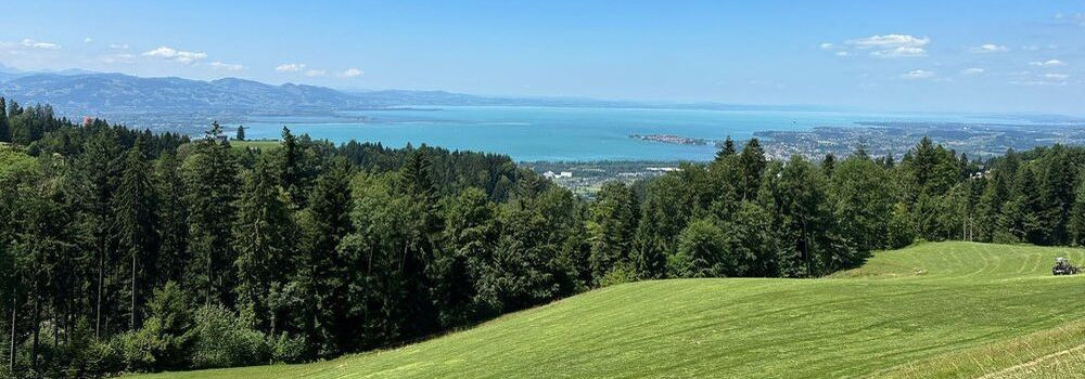 Der Bodesee vom Pfänder aus. Bodensee